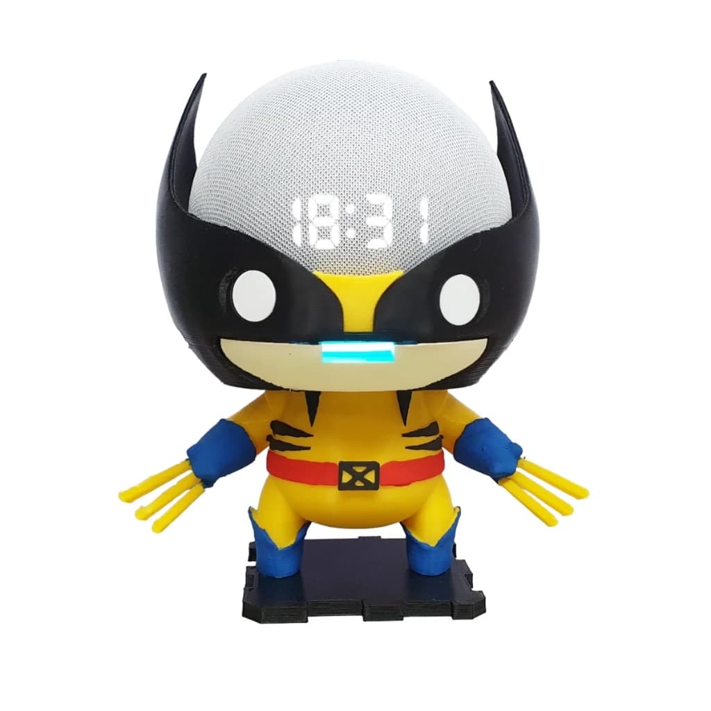 [AUTORIZADO] Suporte Echo Dot - Wolverine🎵