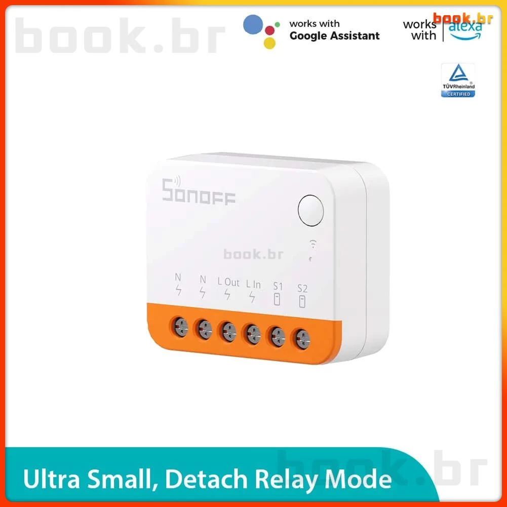 [AUTORIZADO] Sonoff Mini R4 - 47% OFF em Smart Home 🏠