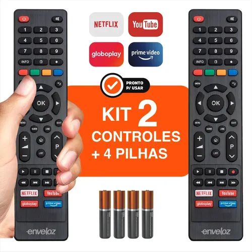 [PRONTA ENTREGA] 2 Controles Philco Smart - Frete Grátis 🎯