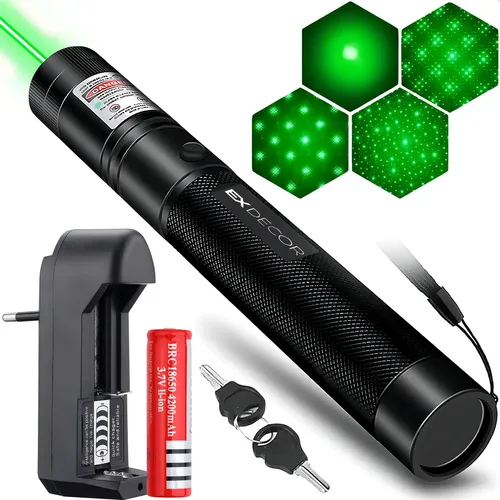 [AUTORIZADO] Caneta Laser Verde 100km Prova D'água ✅