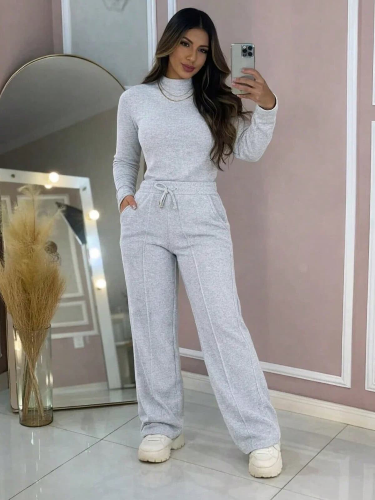 Conjunto Moletom Feminino [MENOR PREÇO] 🔥