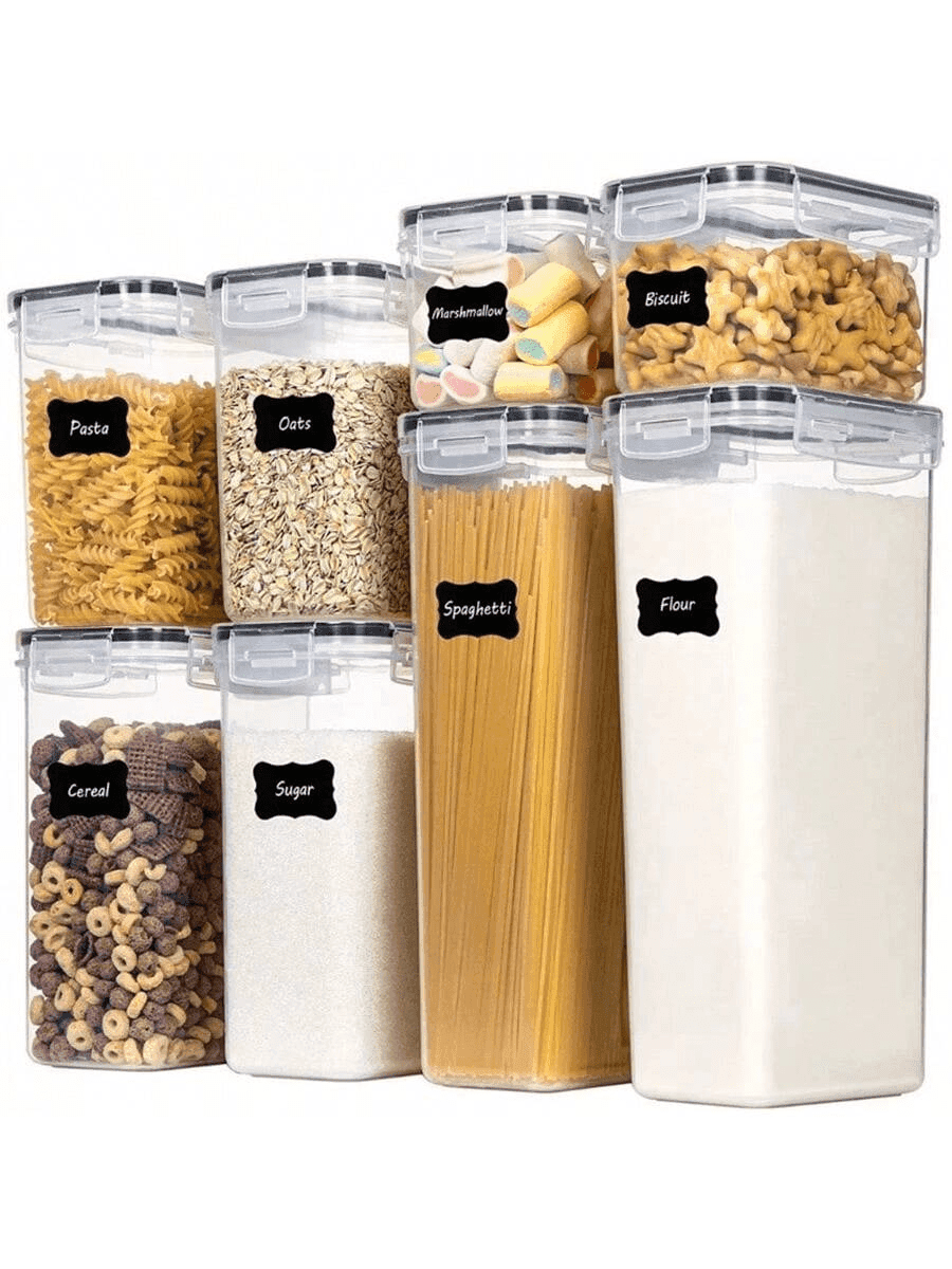 [AUTORIZADO] 8 Recipientes Herméticos 14L - Vedação 100% 🔒