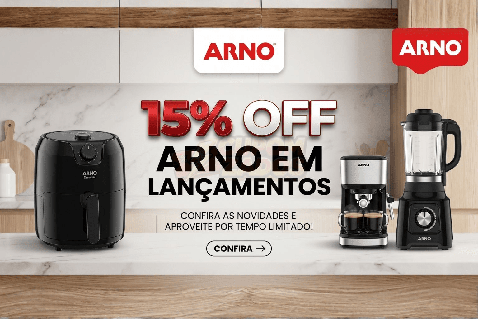 15% OFF ARNO em Lançamentos na Promoção: Compre Agora ou Espere?